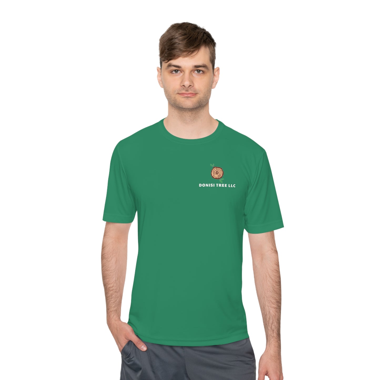 Donisi Tree LLC Wicking Tee ( W LTRS)