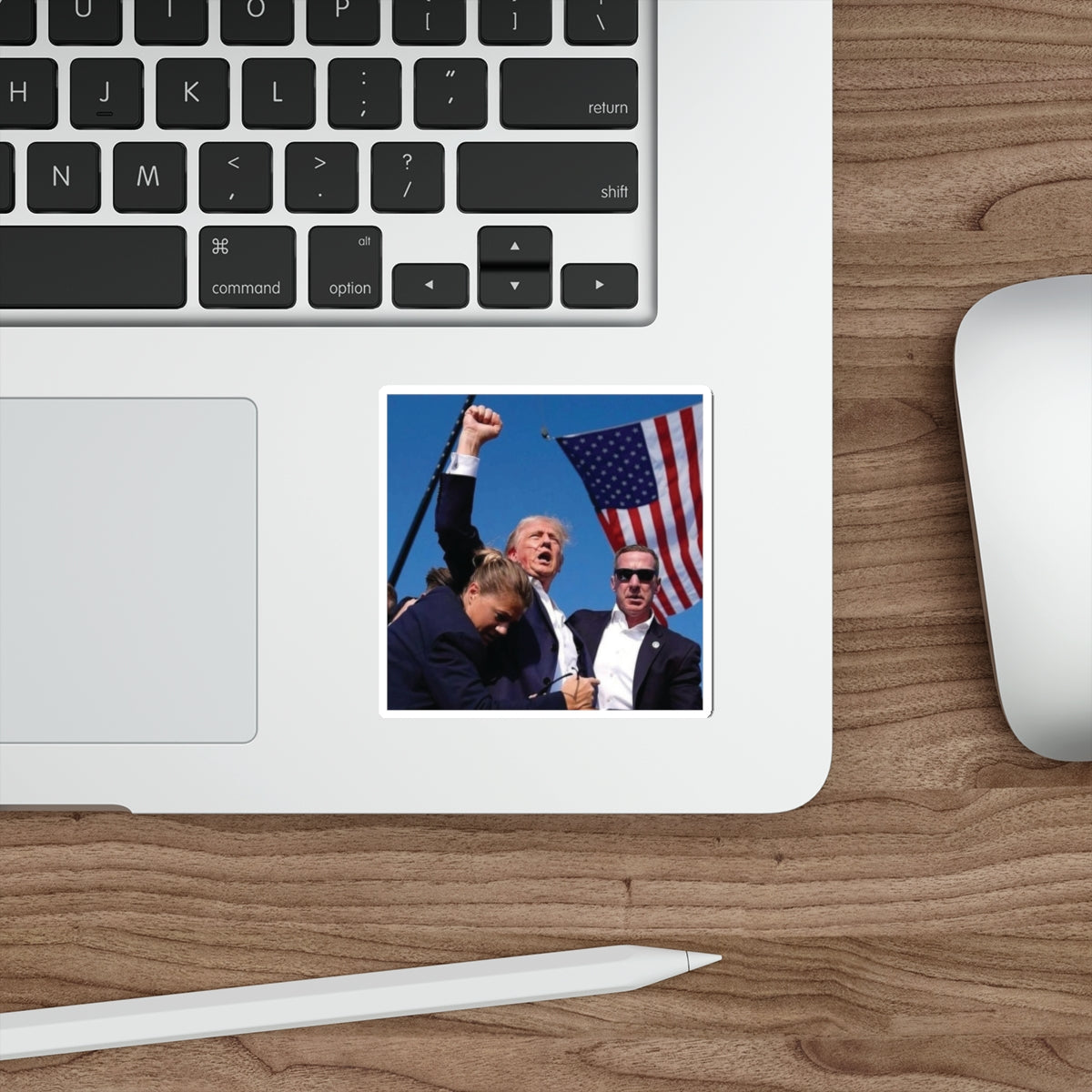 Continue to fight trump Sticker