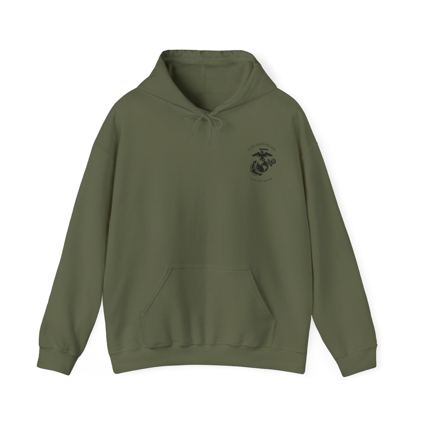 Screamin coffee shop Hooded Sweatshirt