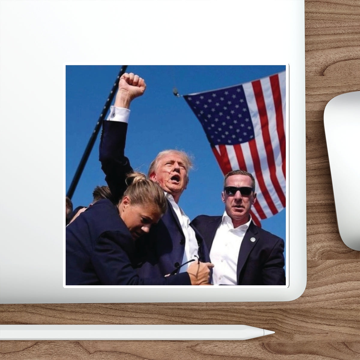 Continue to fight trump Sticker
