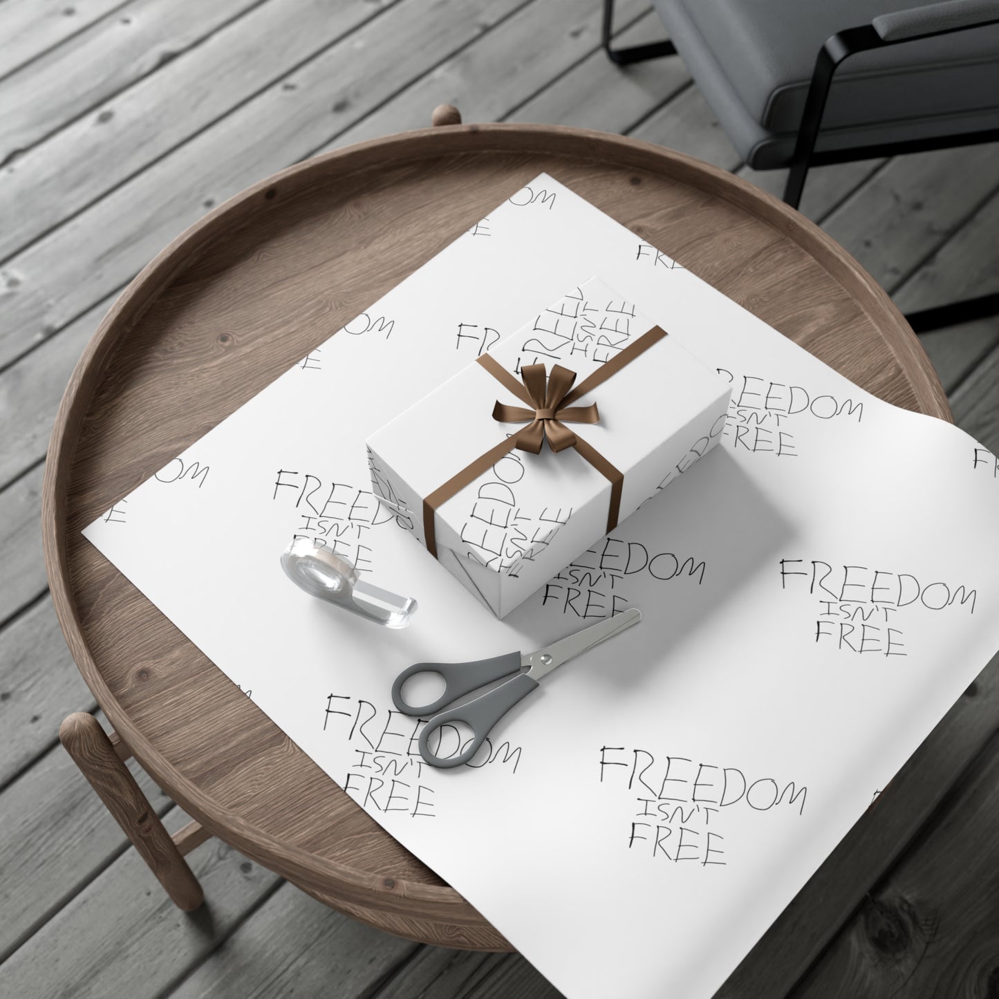 Freedom isn’t free wrap paper