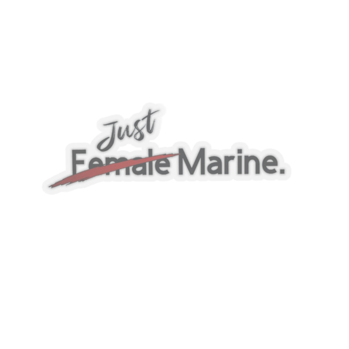 Just Marine. Stickers
