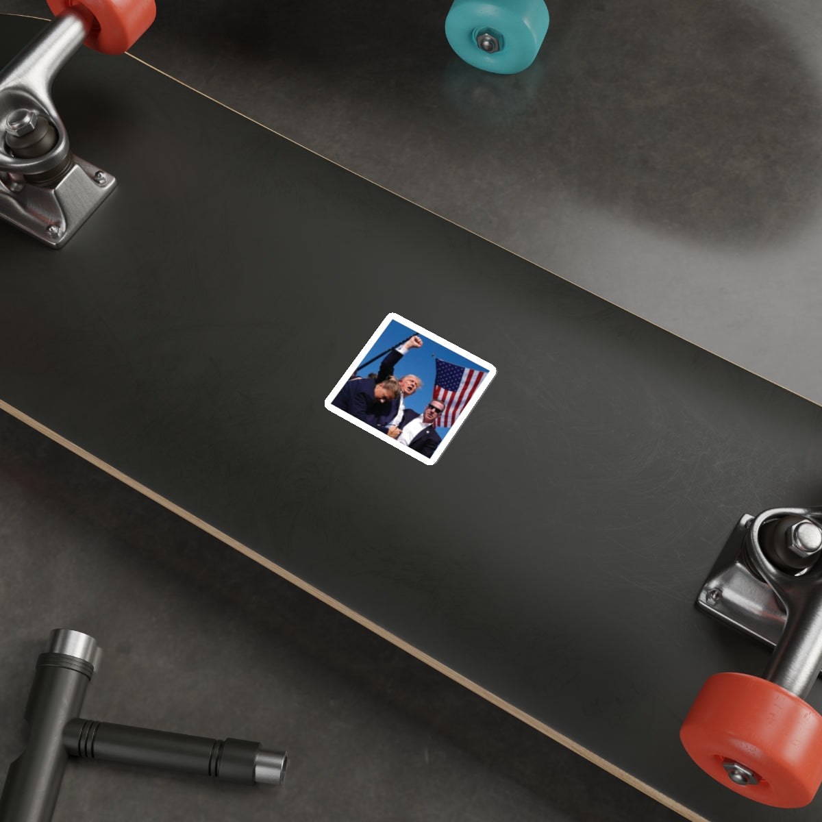 Continue to fight trump Sticker