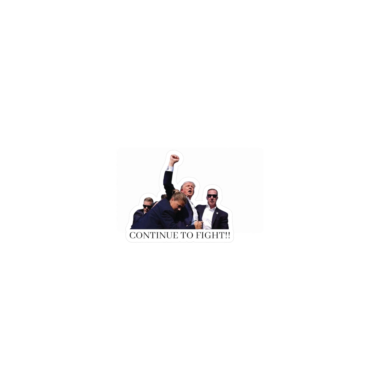 Trump Kiss-cut Vinyl Decals