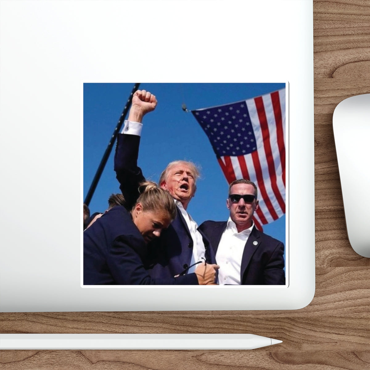 Continue to fight trump Sticker