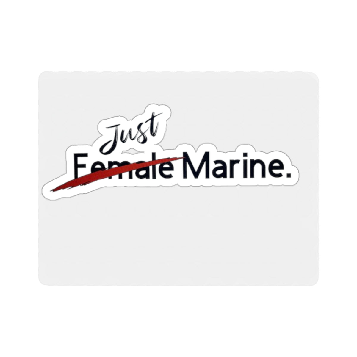 Just Marine. Stickers