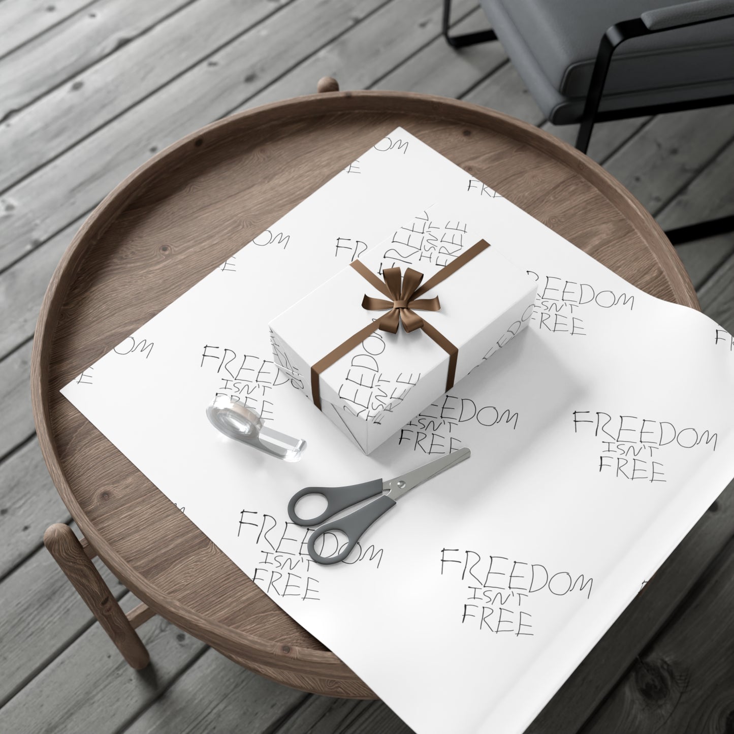 Freedom isn’t free wrap paper