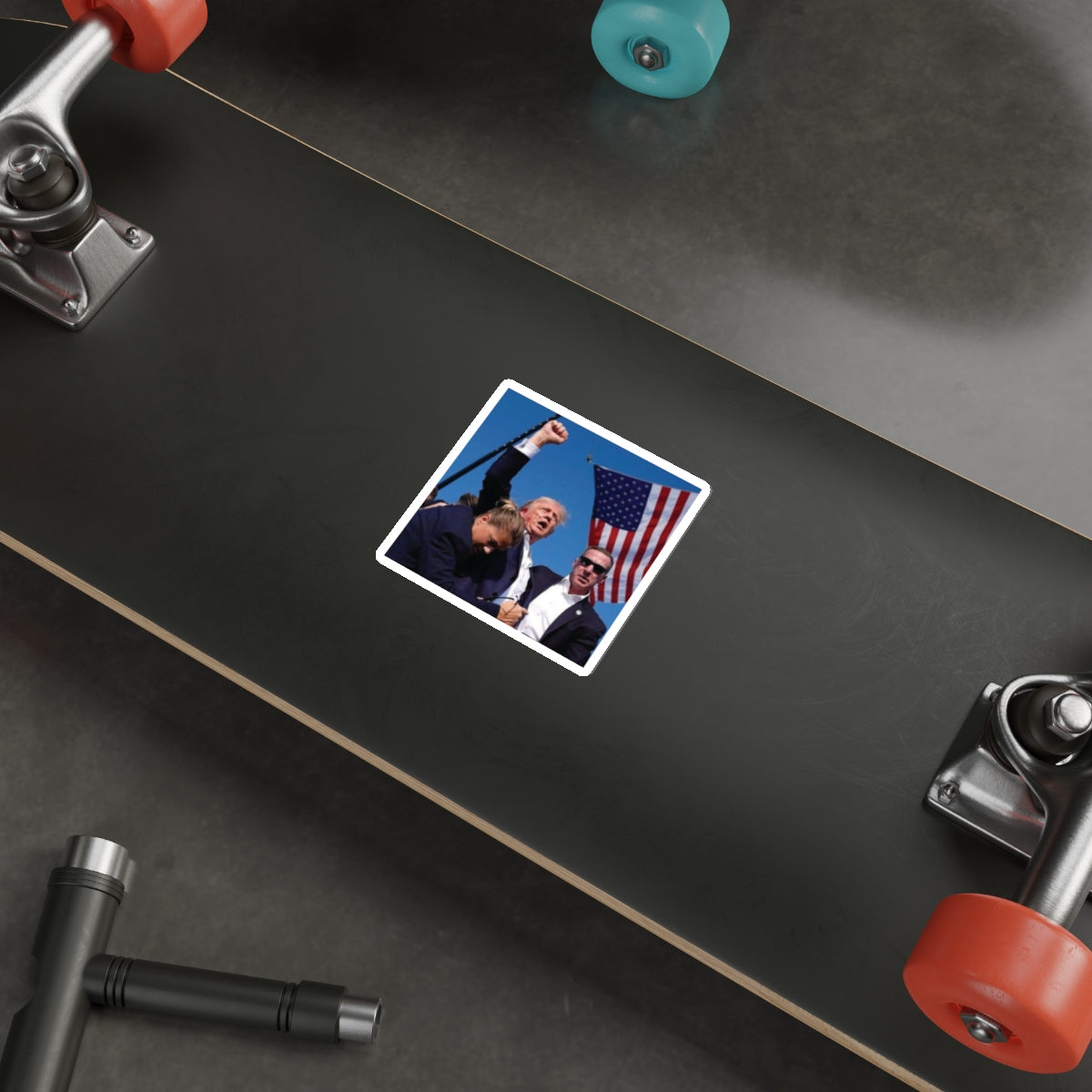 Continue to fight trump Sticker
