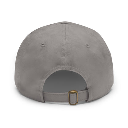 Donisi LLC Dad Hat with Leather Patch (Rectangle)