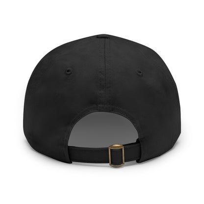 Donisi LLC Dad Hat with Leather Patch (Rectangle)