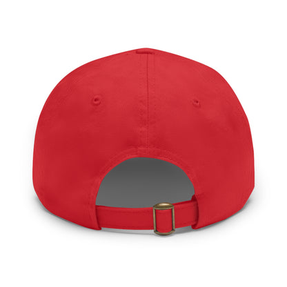 Donisi LLC Dad Hat with Leather Patch (Rectangle)
