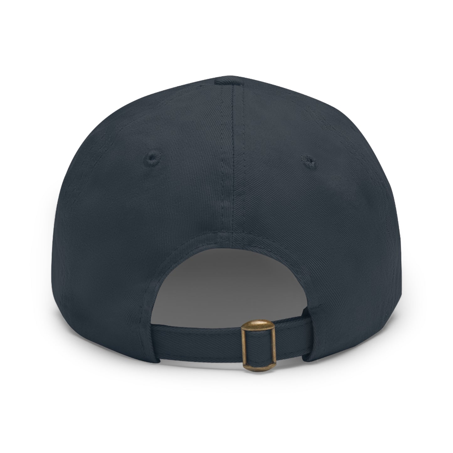 Donisi LLC Dad Hat with Leather Patch (Rectangle)